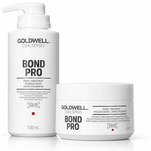 Укрепляющая маска для тонких и ломких волос за 60 секунд  - Goldwell Dualsenses Bond Pro 60Sec Treatment